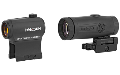 Y25 / Holosun HS403c Micro Red Dot & HM3X Magnifier Combo