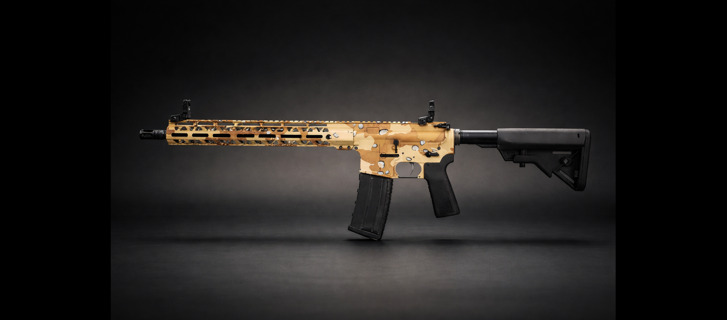 V22 / Hi-Point HP-15 .223/5.56 (1)30+1, Desert Storm Choco Chip Camo