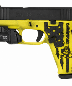 B28 / Glock 43x 9mm Gadsden Don't Tread On Me w/Streamlight TLR7-SubX (1,000 Lumens with SL-B9 Battery)