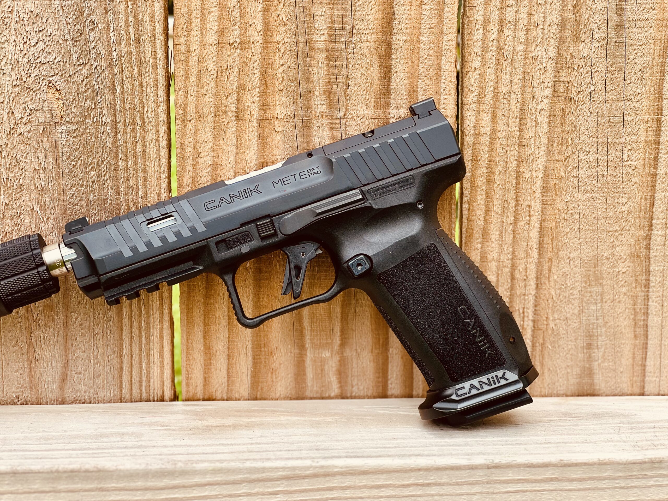 C29 / Canik Mete SFT Pro 9mm w/ GSL Stealth 9mm Suppressor - Image 3